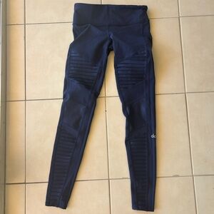 ALO Yoga Navy Leggings